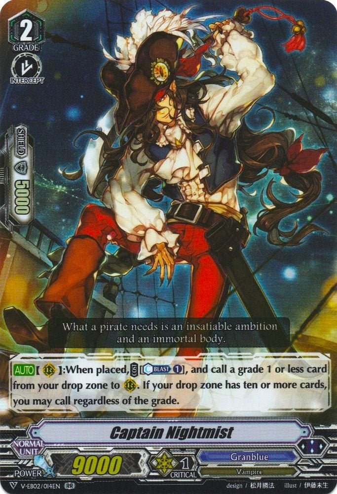 Image for Captain Nightmist (V-EB02: Champions of the Asia Circuit) (V-EB02/014EN) - Cardfight Vanguard