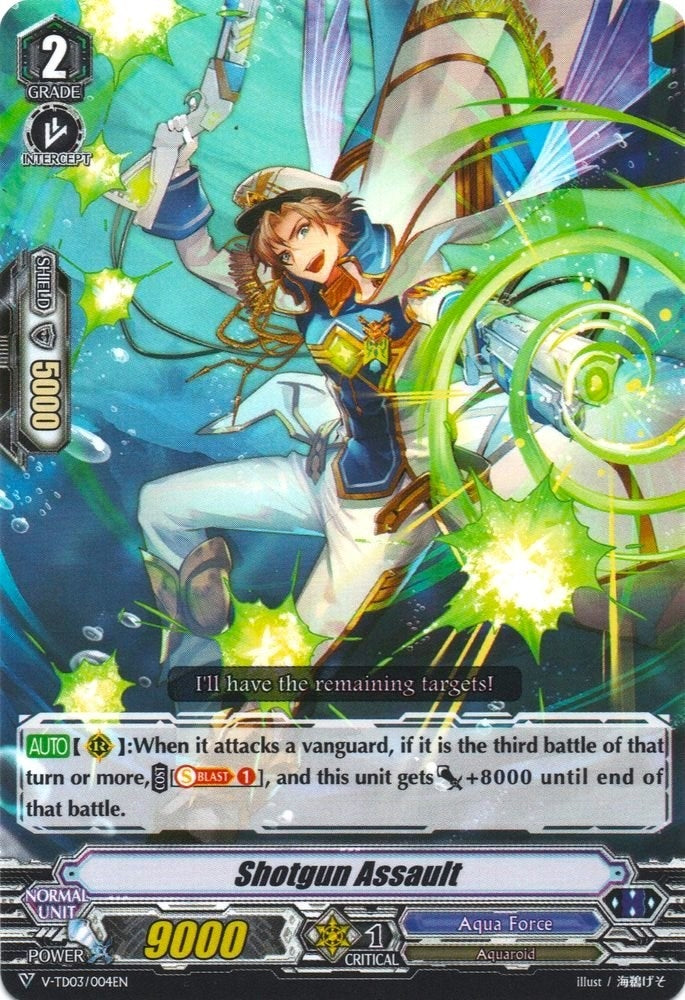 Image for Shotgun Assault (V-TD03: Leon Soryu) (V-TD03/004EN) - Cardfight Vanguard