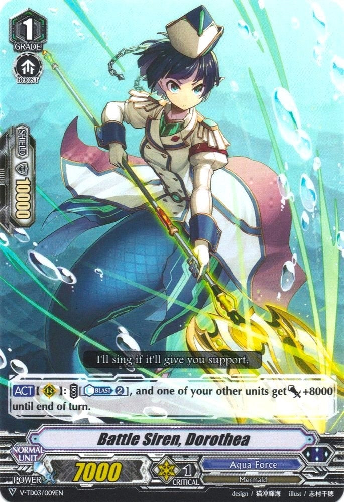 Image for Battle Siren, Dorothea (V-TD03: Leon Soryu) (V-TD03/009EN) - Cardfight Vanguard