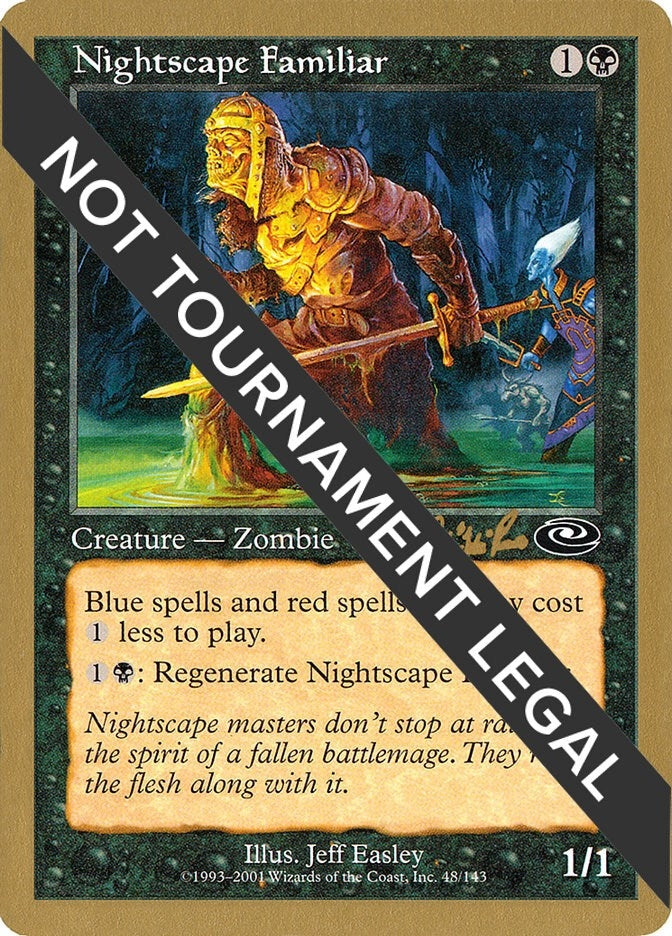 Image for Nightscape Familiar - 2002 Carlos Romao (PLS) (World Championship Decks) - Magic: The Gathering
