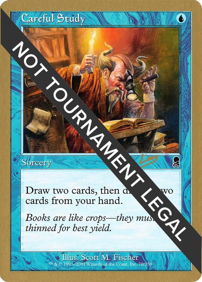 Image for Careful Study - 2002 Raphael Levy (ODY) (World Championship Decks) - Magic: The Gathering