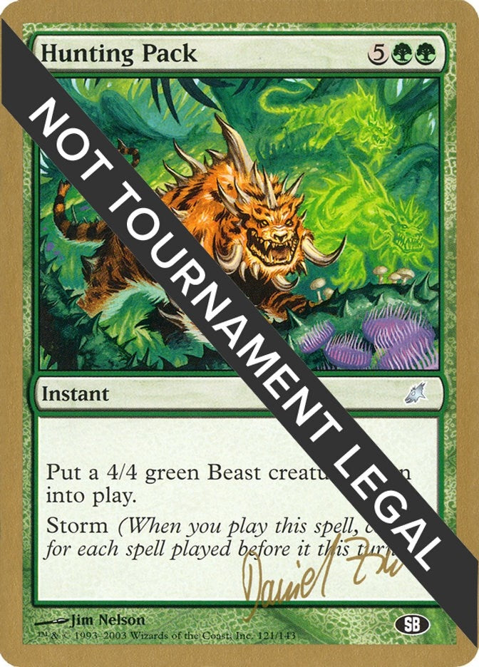 Image for Hunting Pack - 2003 Daniel Zink (SCG) (SB) (World Championship Decks) - Magic: The Gathering