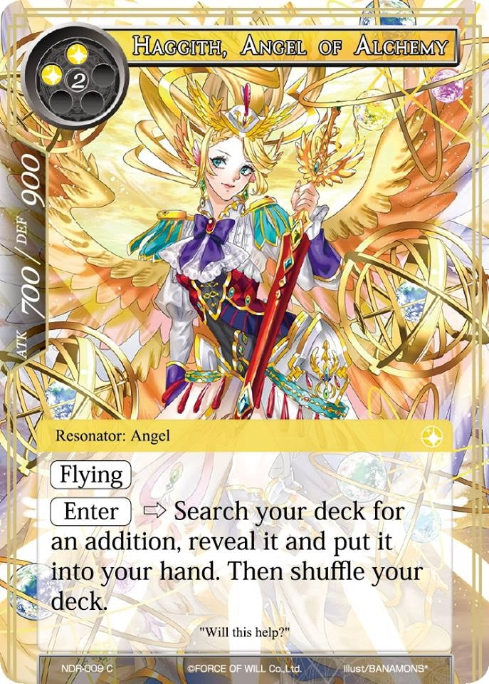Image for Haggith, Angel of Alchemy (New Dawn Rises) (NDR-009) - Force of Will