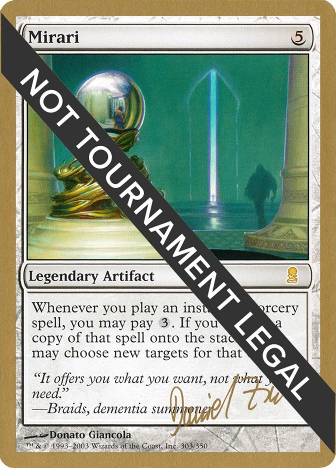 Image for Mirari - 2003 Daniel Zink (ODY) (World Championship Decks) - Magic: The Gathering
