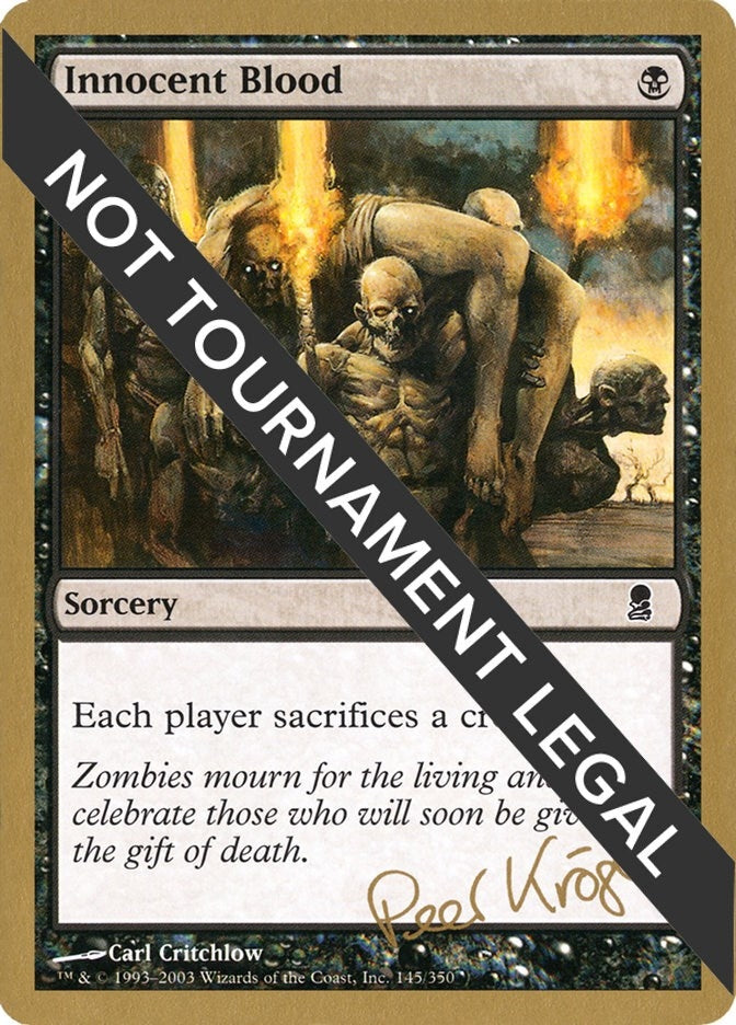 Image for Innocent Blood - 2003 Peer Kroger (ODY) (World Championship Decks) - Magic: The Gathering