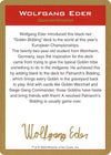 Image for 2003 Wolfgang Eder Biography Card (World Championship Decks) - Magic: The Gathering