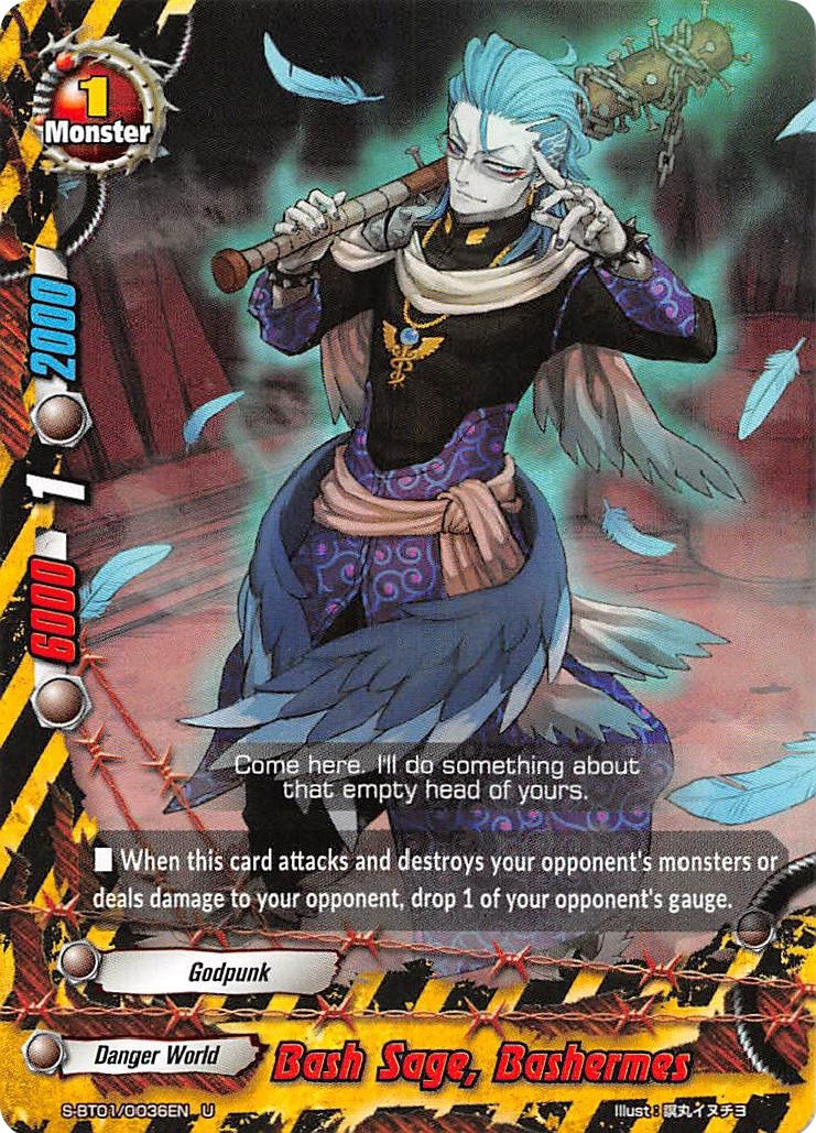 Image for Bash Sage, Bashermes (Gargantua Awakened) (S-BT01/0036EN) - Future Card BuddyFight