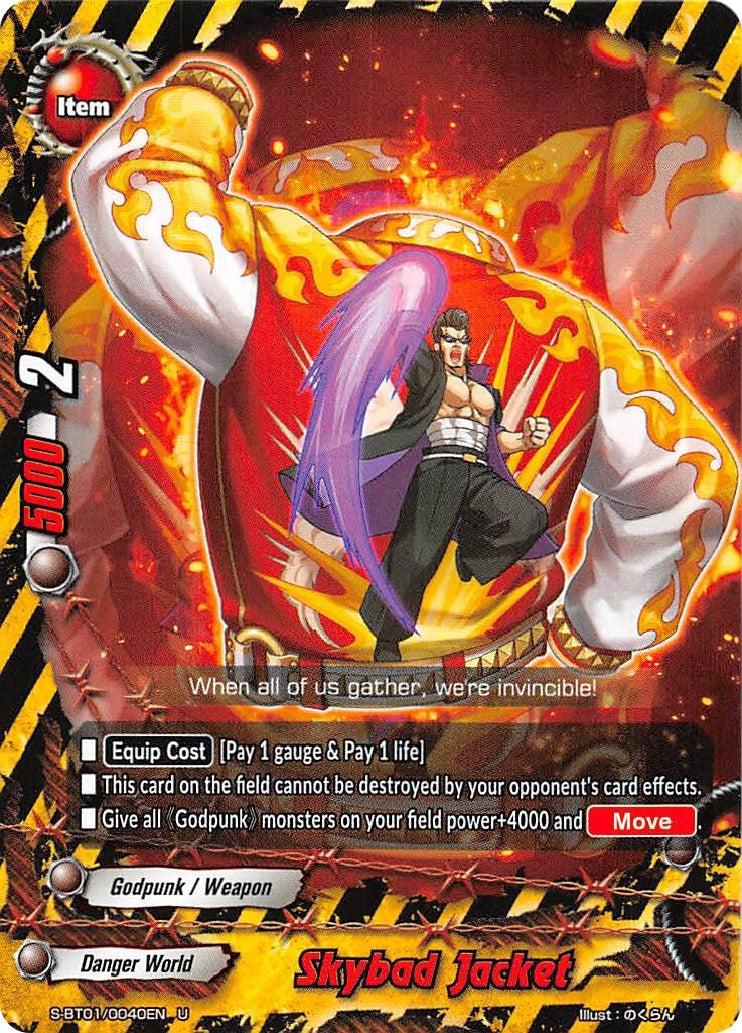 Image for Skybad Jacket (Gargantua Awakened) (S-BT01/0040EN) - Future Card BuddyFight