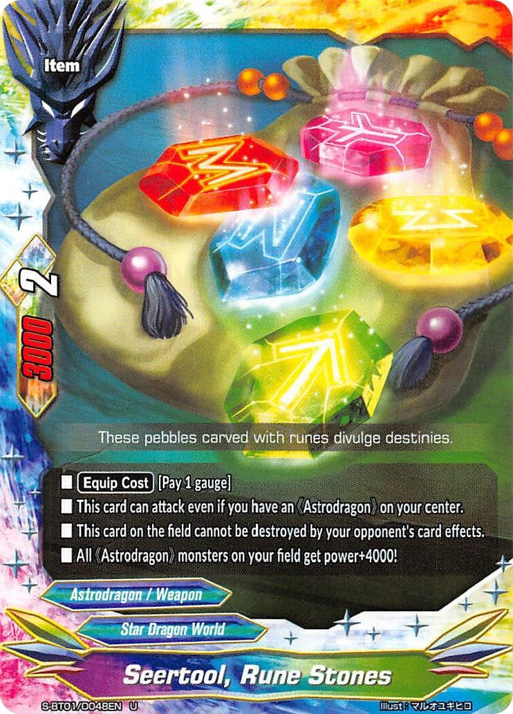 Image for Seertool, Rune Stones (Gargantua Awakened) (S-BT01/0048EN) - Future Card BuddyFight