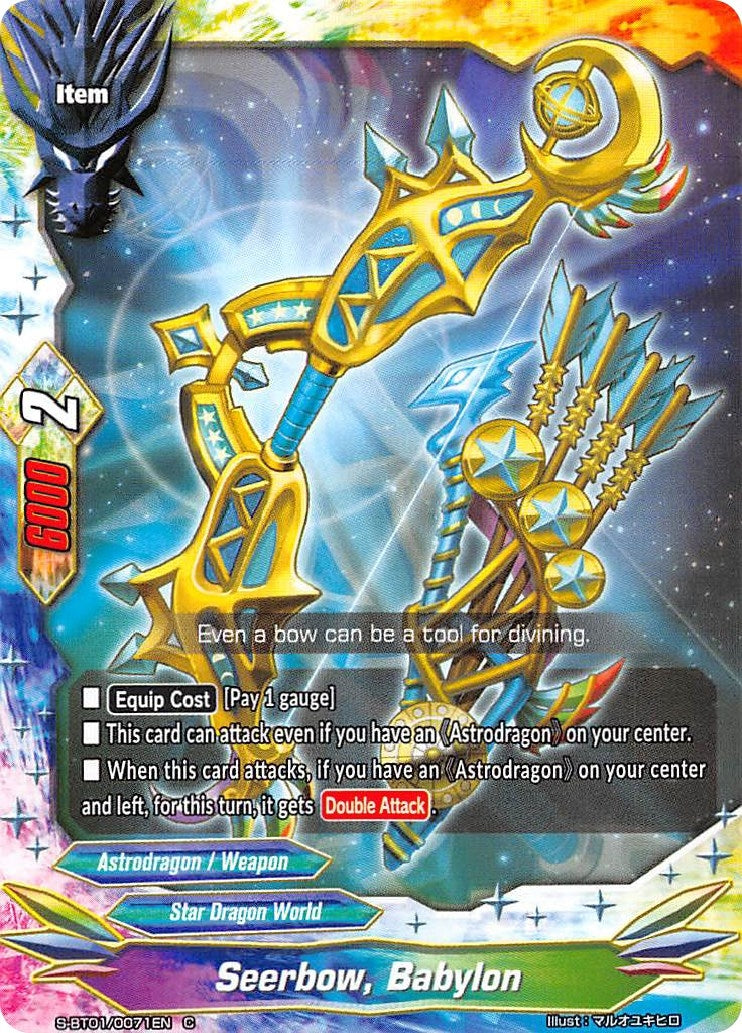 Image for Seerbow, Babylon (Gargantua Awakened) (S-BT01/0071EN) - Future Card BuddyFight