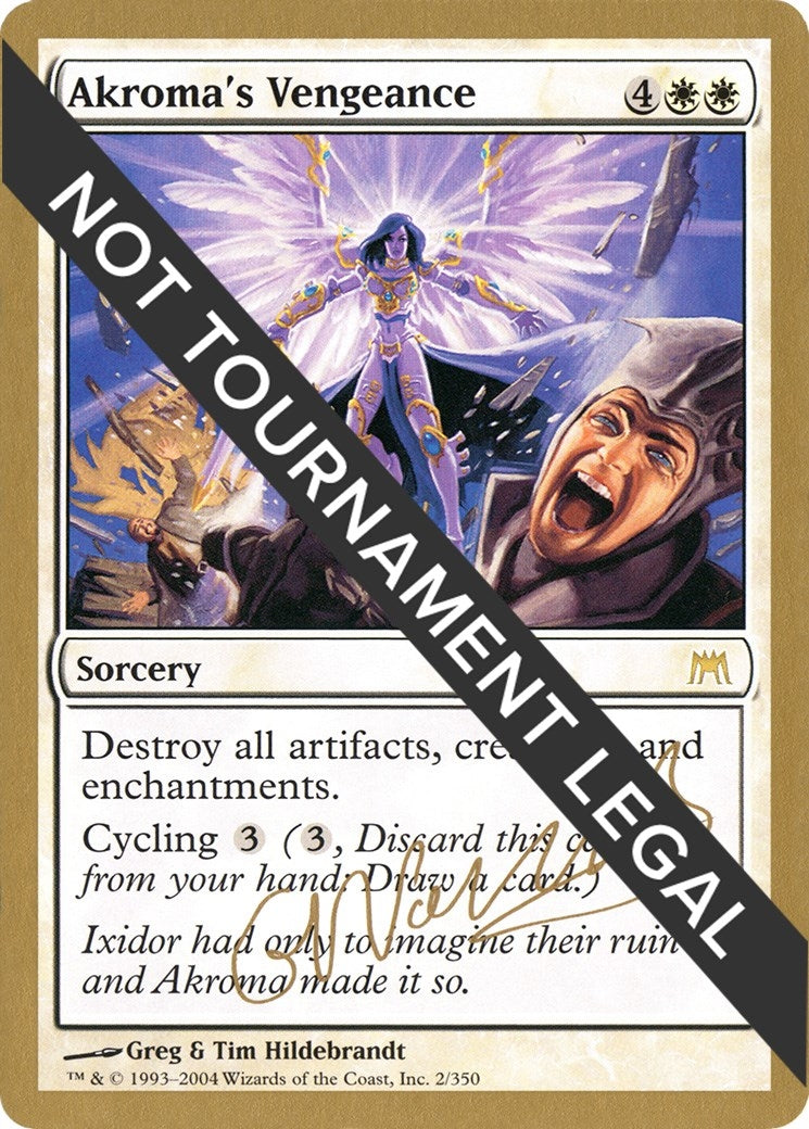 Image for Akroma's Vengeance - 2004 Gabriel Nassif (ONS) (World Championship Decks) - Magic: The Gathering