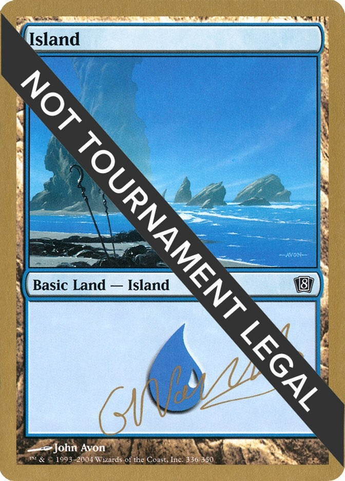 Image for Island (336) - 2004 Gabriel Nassif (8ED) (World Championship Decks) - Magic: The Gathering