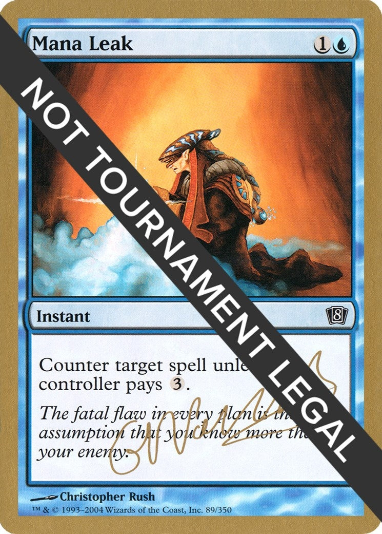 Image for Mana Leak - 2004 Gabriel Nassif (8ED) (World Championship Decks) - Magic: The Gathering