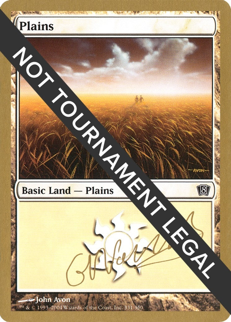 Image for Plains (331) - 2004 Gabriel Nassif (8ED) (World Championship Decks) - Magic: The Gathering