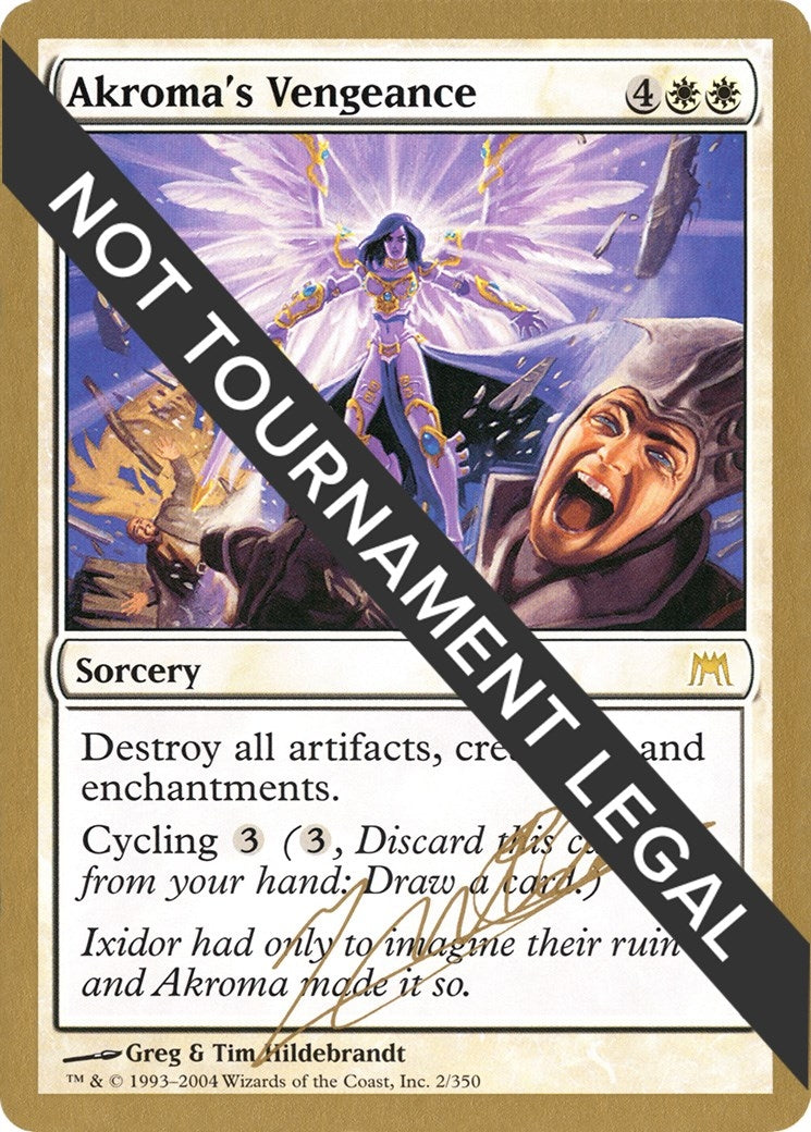 Image for Akroma's Vengeance - 2004 Julien Nuijten (ONS) (World Championship Decks) - Magic: The Gathering