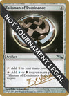 Image for Talisman of Dominance - 2004 Manuel Bevand (MRD) (World Championship Decks) - Magic: The Gathering