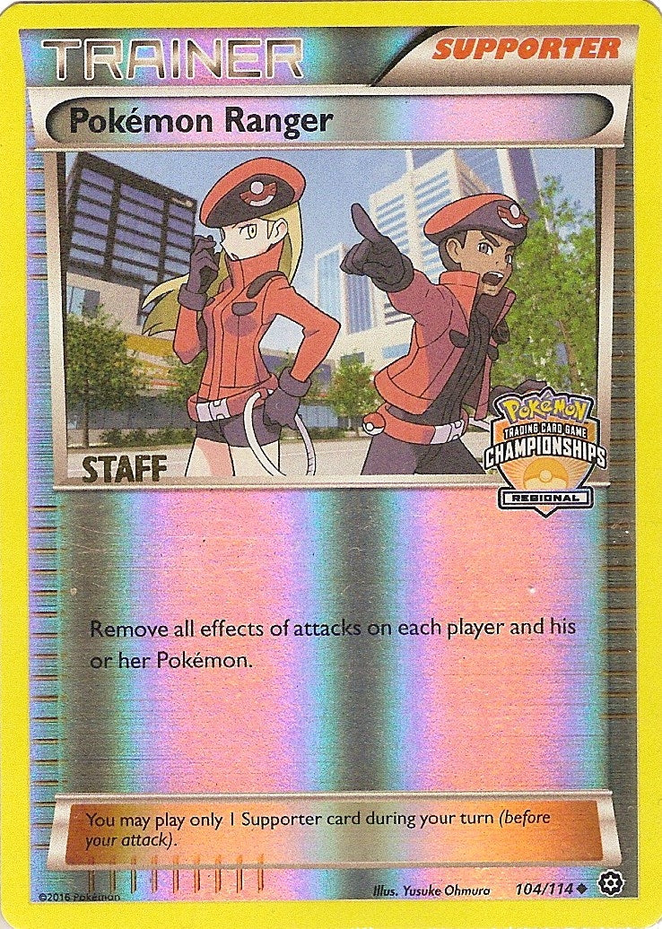 Image for Pokemon Ranger - 104/114 (Regional Championships) [Staff] (League & Championship Cards) (104/114) - Pokemon