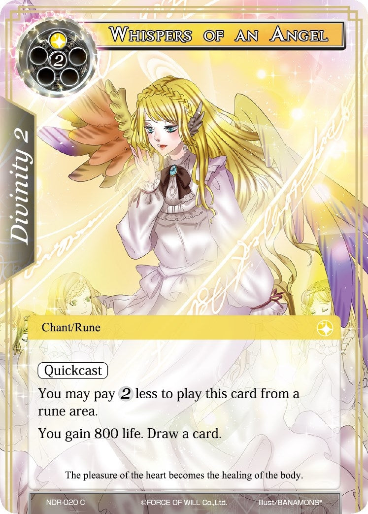 Image for Whispers of an Angel (New Dawn Rises) (NDR-020) - Force of Will