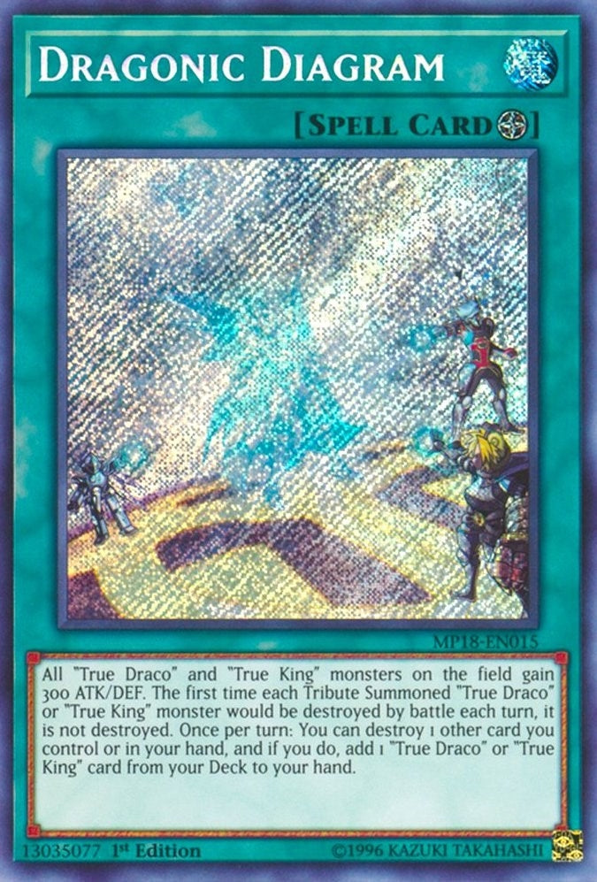 Image for Dragonic Diagram (2018 Mega-Tins Mega Pack) (MP18-EN015) - YuGiOh