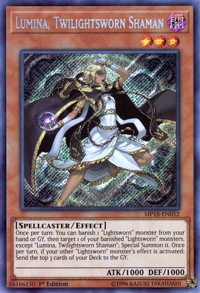 Image for Lumina, Twilightsworn Shaman (2018 Mega-Tins Mega Pack) (MP18-EN052) - YuGiOh