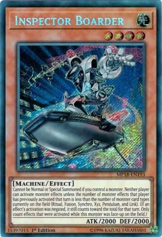 Image for Inspector Boarder (2018 Mega-Tins Mega Pack) (MP18-EN193) - YuGiOh