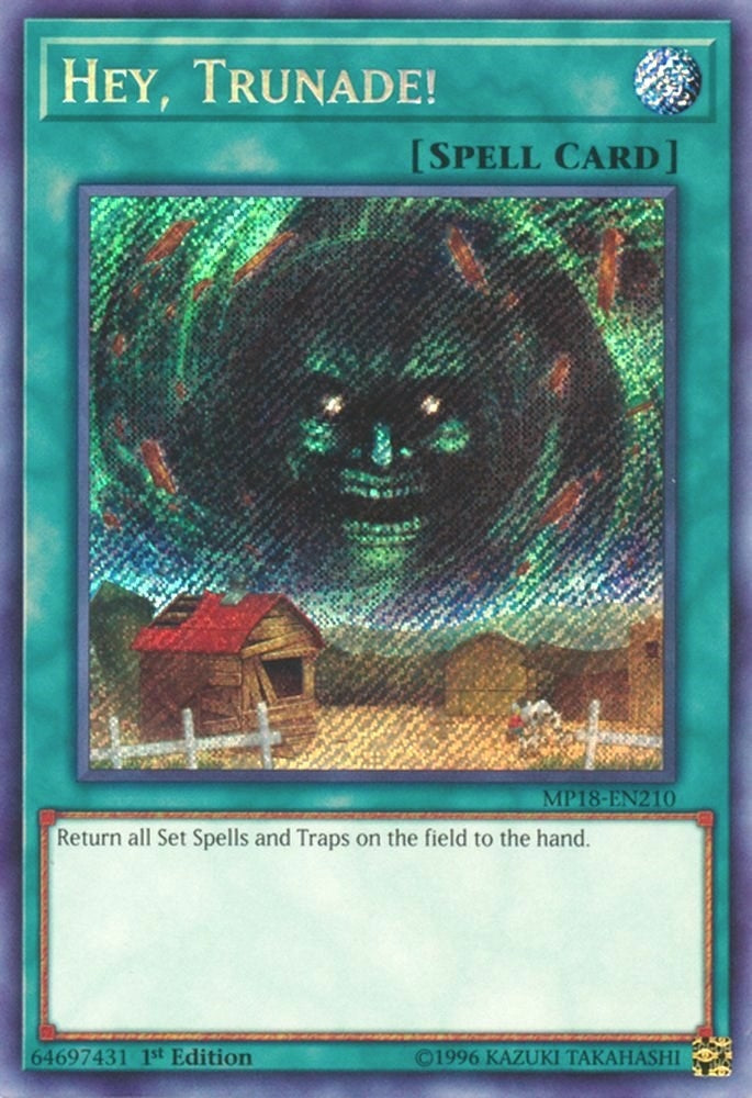 Image for Hey, Trunade! (2018 Mega-Tins Mega Pack) (MP18-EN210) - YuGiOh