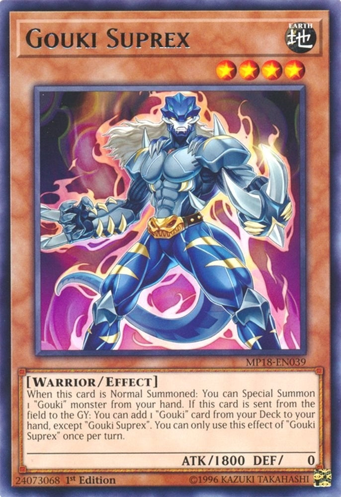 Image for Gouki Suprex (2018 Mega-Tins Mega Pack) (MP18-EN039) - YuGiOh