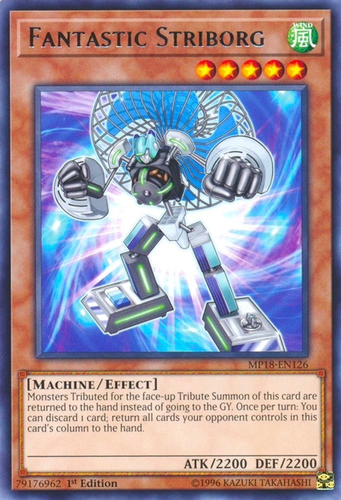 Image for Fantastic Striborg (2018 Mega-Tins Mega Pack) (MP18-EN126) - YuGiOh