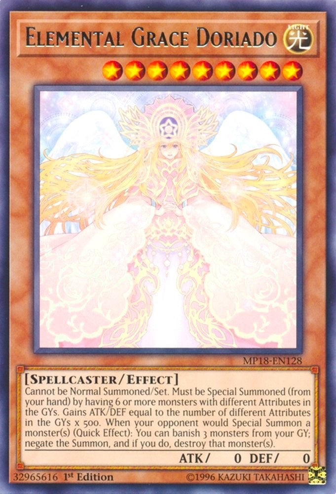 Image for Elemental Grace Doriado (2018 Mega-Tins Mega Pack) (MP18-EN128) - YuGiOh