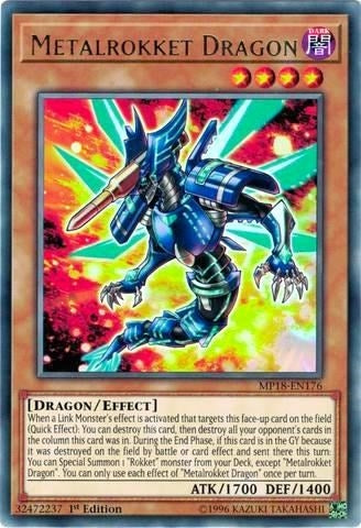 Image for Metalrokket Dragon (2018 Mega-Tins Mega Pack) (MP18-EN176) - YuGiOh