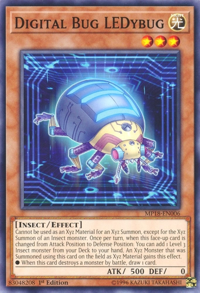Image for Digital Bug LEDybug (2018 Mega-Tins Mega Pack) (MP18-EN006) - YuGiOh