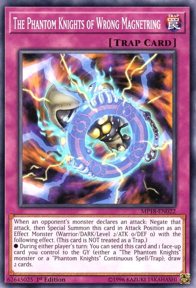 Image for The Phantom Knights of Wrong Magnetring (2018 Mega-Tins Mega Pack) (MP18-EN022) - YuGiOh