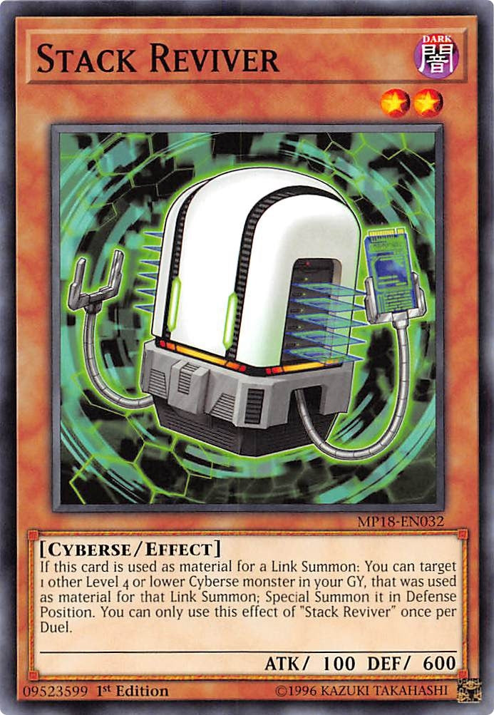 Image for Stack Reviver (2018 Mega-Tins Mega Pack) (MP18-EN032) - YuGiOh