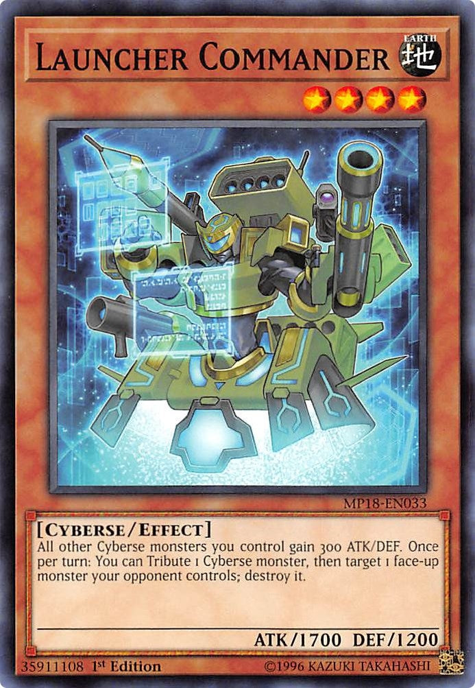 Image for Launcher Commander (2018 Mega-Tins Mega Pack) (MP18-EN033) - YuGiOh