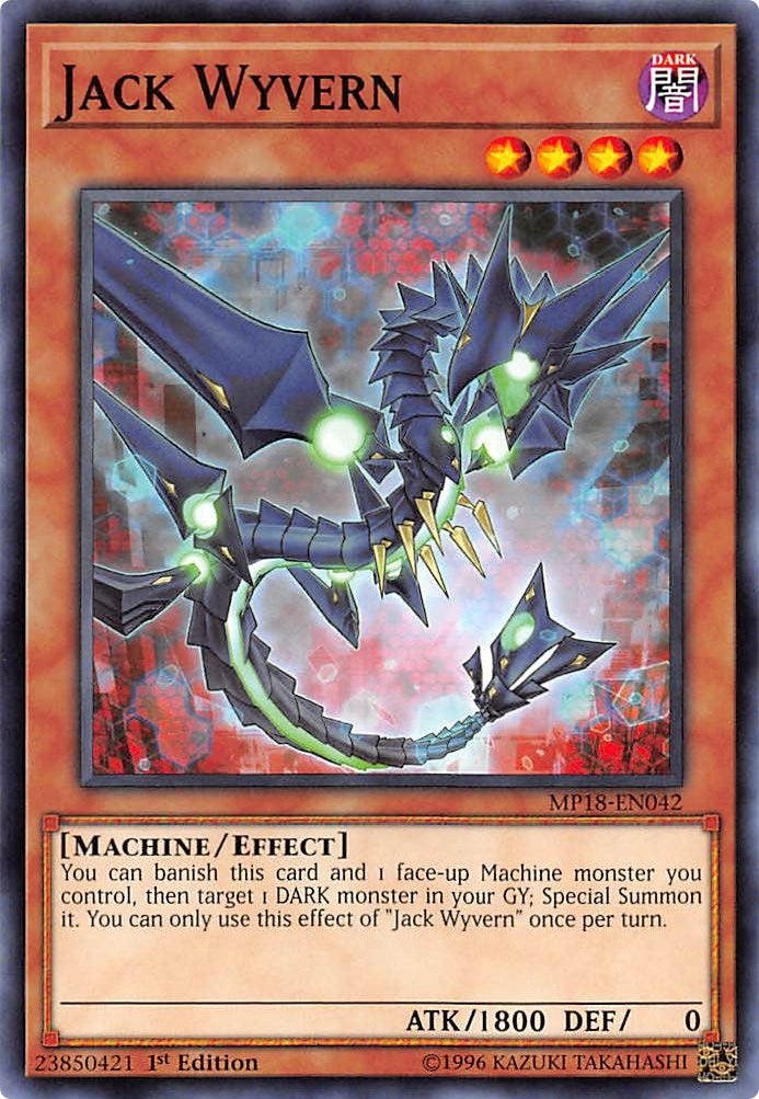 Image for Jack Wyvern (2018 Mega-Tins Mega Pack) (MP18-EN042) - YuGiOh