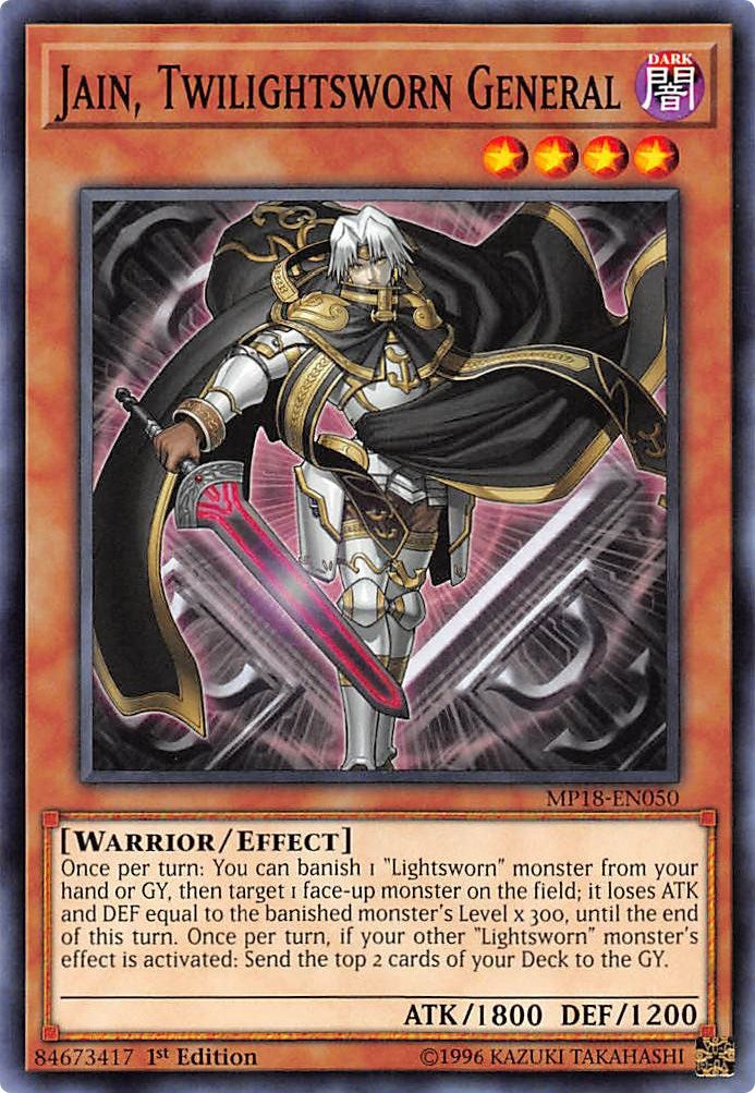 Image for Jain, Twilightsworn General (2018 Mega-Tins Mega Pack) (MP18-EN050) - YuGiOh