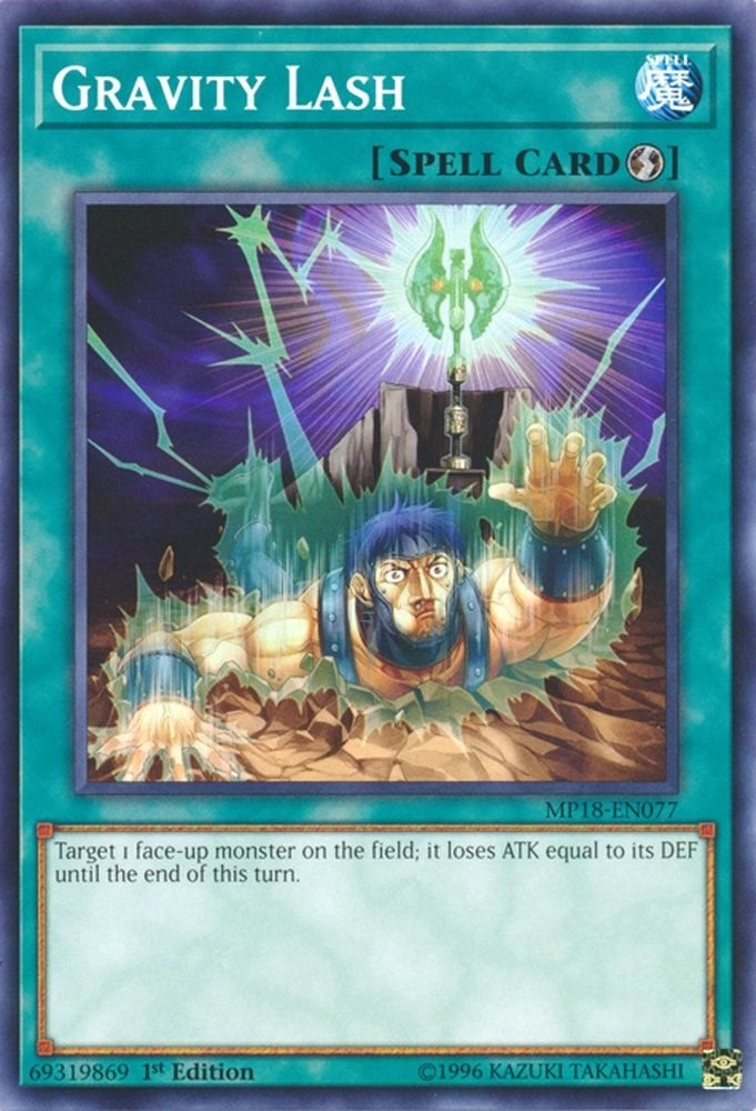 Image for Gravity Lash (2018 Mega-Tins Mega Pack) (MP18-EN077) - YuGiOh