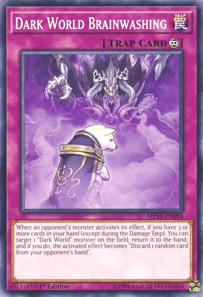 Image for Dark World Brainwashing (2018 Mega-Tins Mega Pack) (MP18-EN084) - YuGiOh