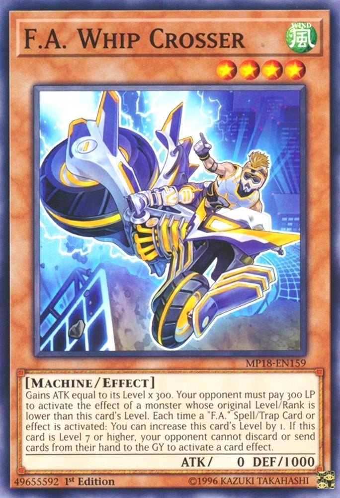 Image for F.A. Whip Crosser (2018 Mega-Tins Mega Pack) (MP18-EN159) - YuGiOh