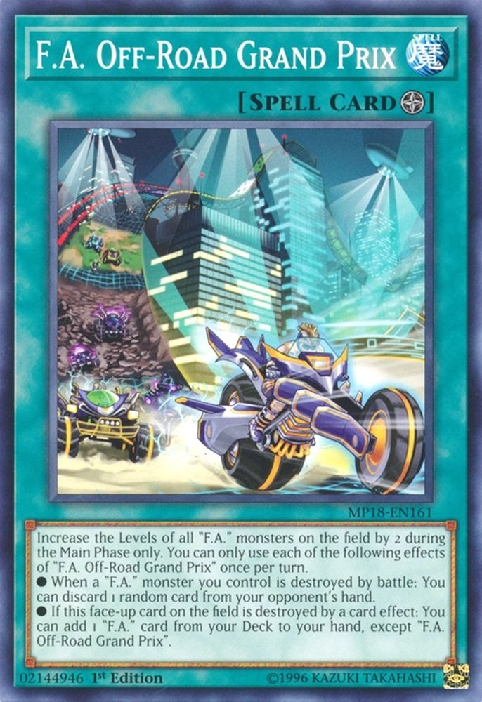 Image for F.A. Off-Road Grand Prix (2018 Mega-Tins Mega Pack) (MP18-EN161) - YuGiOh
