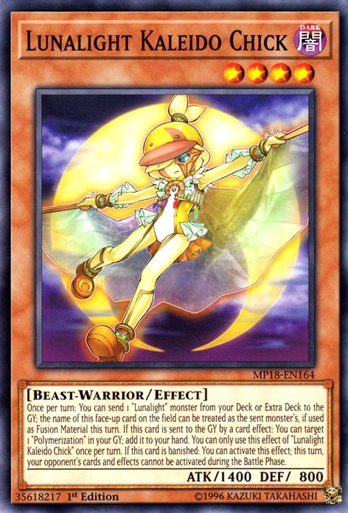 Image for Lunalight Kaleido Chick (2018 Mega-Tins Mega Pack) (MP18-EN164) - YuGiOh