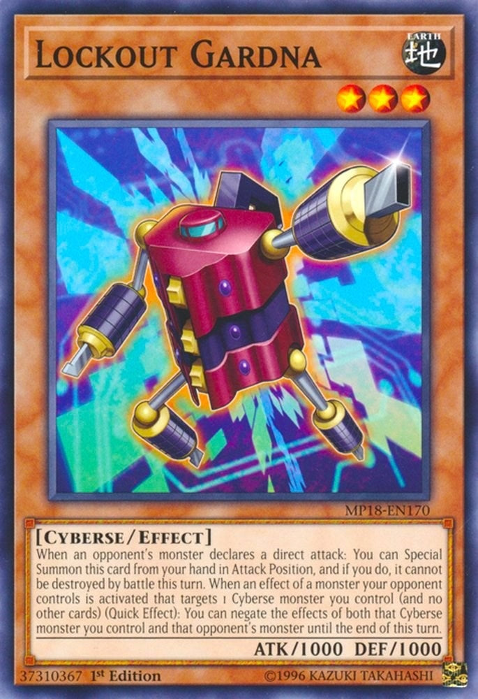 Image for Lockout Gardna (2018 Mega-Tins Mega Pack) (MP18-EN170) - YuGiOh