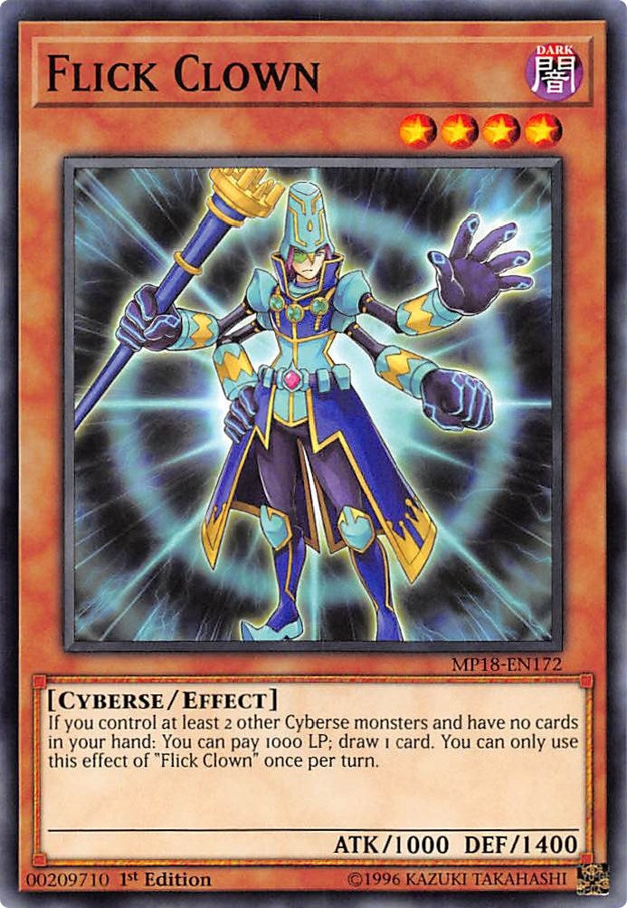 Image for Flick Clown (2018 Mega-Tins Mega Pack) (MP18-EN172) - YuGiOh
