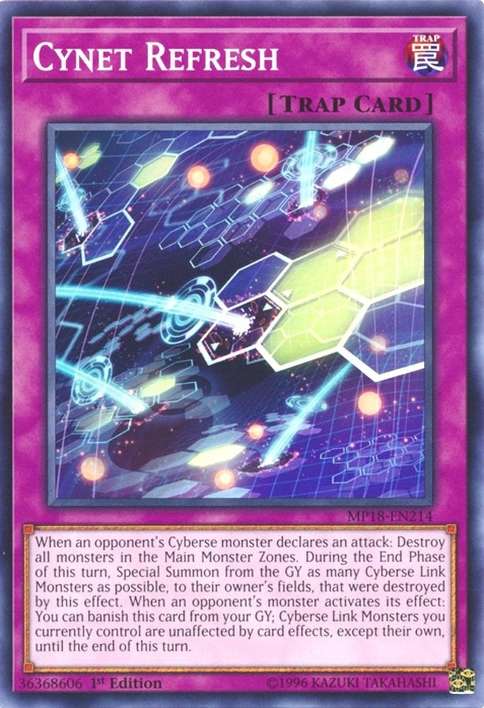 Image for Cynet Refresh (2018 Mega-Tins Mega Pack) (MP18-EN214) - YuGiOh