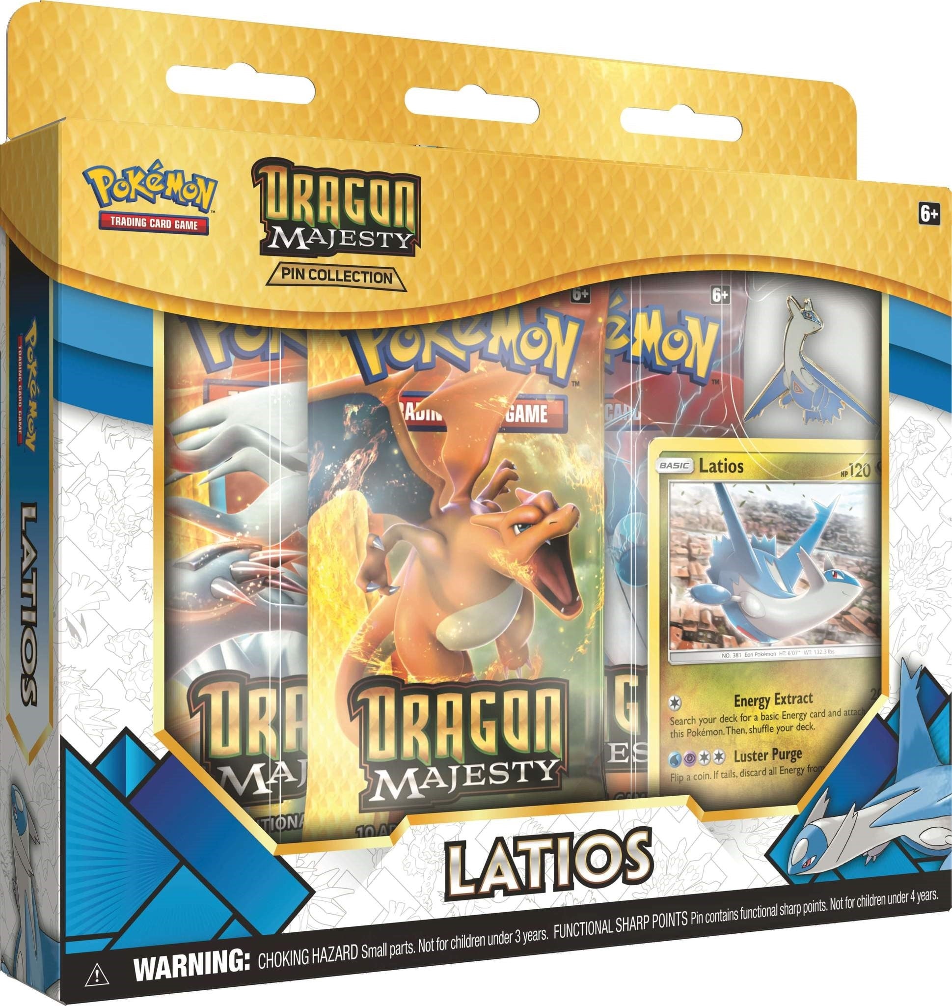 Image for Dragon Majesty Pin Collection [Latios] - Pokemon