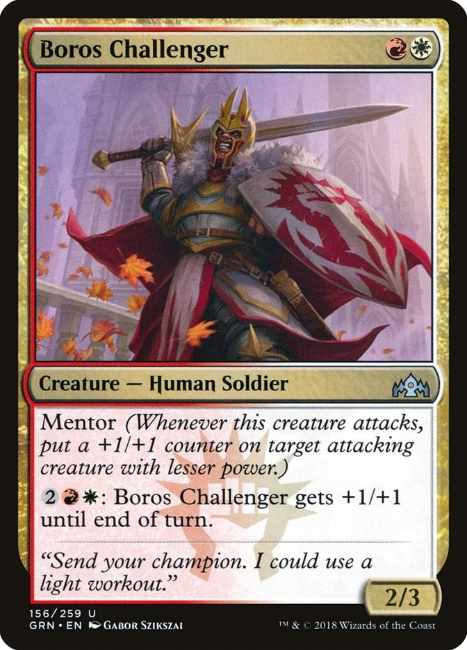 Image for Boros Challenger (Guilds of Ravnica) (156) - Magic: The Gathering