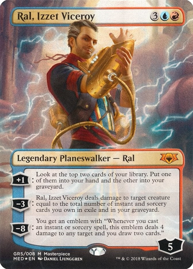 Image for Ral, Izzet Viceroy (Mythic Edition: Guilds of Ravnica) (GR5) - Magic: The Gathering