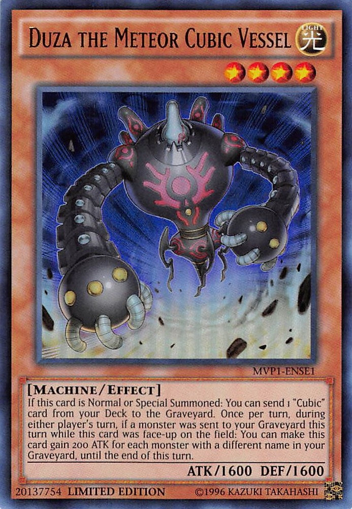 Image for Duza the Meteor Cubic Vessel (The Dark Side of Dimensions Movie Pack: Special Edition) (MVP1-ENSE1) - YuGiOh