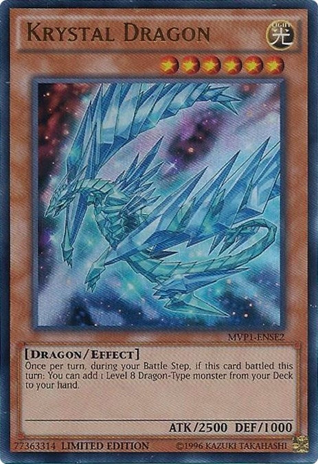 Image for Krystal Dragon (The Dark Side of Dimensions Movie Pack: Special Edition) (MVP1-ENSE2) - YuGiOh