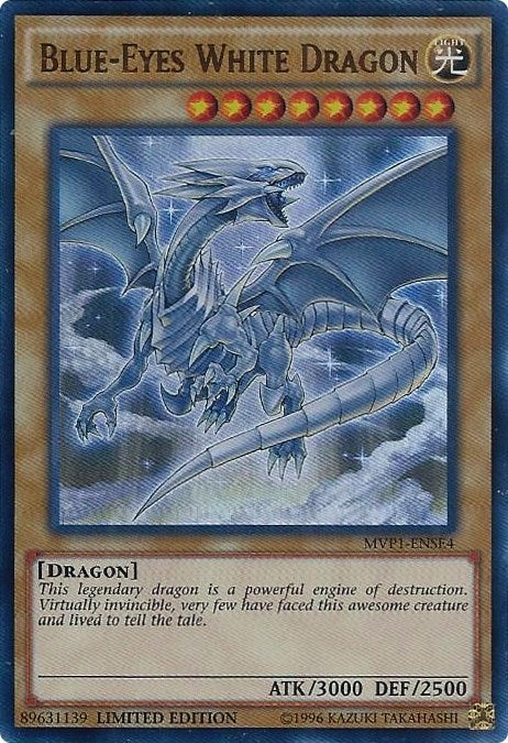 Image for Blue-Eyes White Dragon (The Dark Side of Dimensions Movie Pack: Special Edition) (MVP1-ENSE4) - YuGiOh